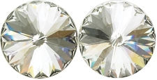 Swarovski Rhinestone Earrings - 12mm - all colors