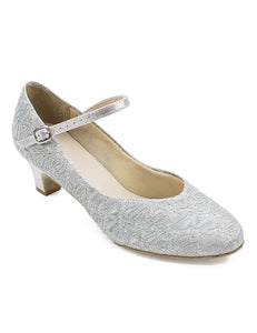 So Danca Women's Rachelle Sparkle Silver 1.5" Heel Character Shoe