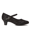 So Danca Women's Renee Sparkle Black 1.5" Heel Character Shoe