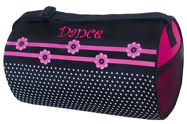 Sassi Designs Flower Dot Small Duffel with Dance