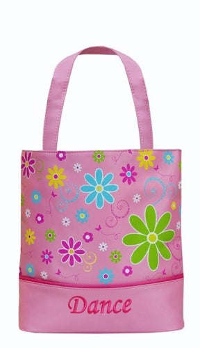 Sassi Designs  Flower Power Tote W- Crystalline Accents