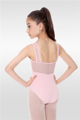 So Danca Child Wide Mesh Strap Leotard