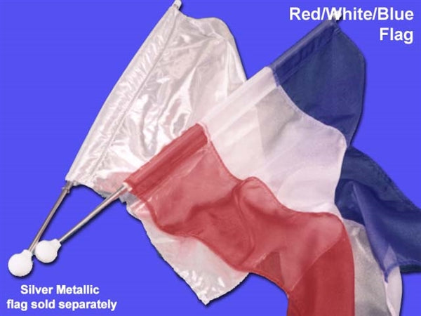 Star Line Baton Red, White and Blue Flag