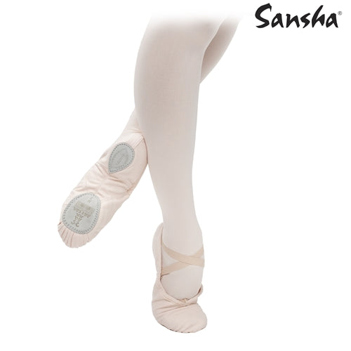Sansha Silhouette Soft Canvas Ballet Shoe