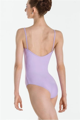 Wear Moi Abbie Adult Basic Pinch Front Microfiber Camisole Leotard