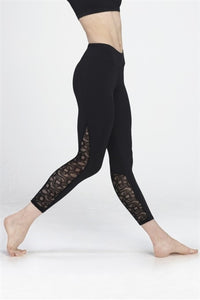 Wear Moi Avery Adult Leggings with Flocked Tulle Insert