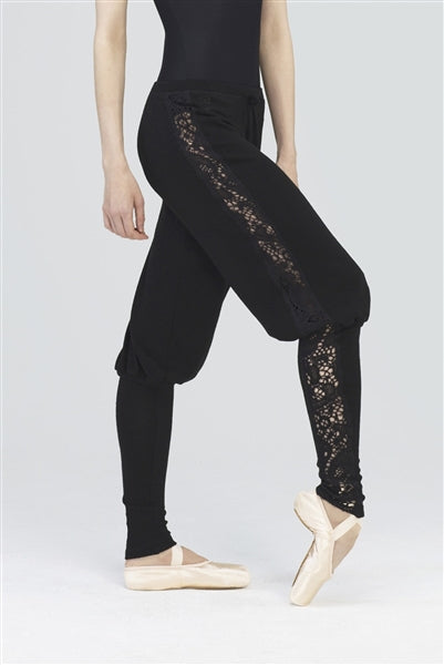 Wear Moi Brume Youth Lace-Like Knitted Acrylic Pants