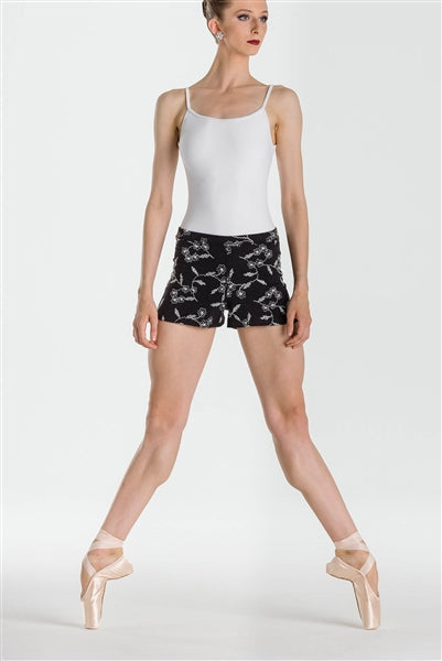 Wear Moi Elty Adult Embroidered Knitted Acrylic Shorts