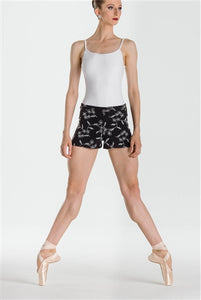 Wear Moi Elty Youth Embroidered Knitted Acrylic Shorts