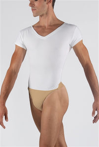 Wear Moi Horacio Men's V-Neck Shirt w- Attached Dance Belt