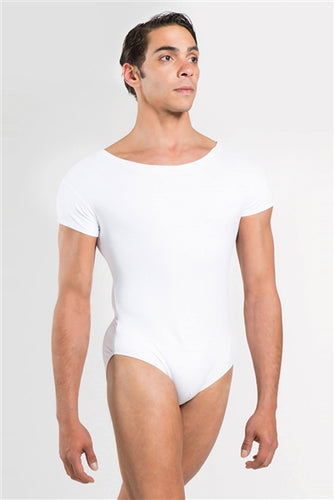 Wear Moi Igor Men's Short Sleeve Shirt w- Attached Dance Belt
