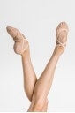 Wear Moi Pluton Premium Stretch Leather Split-Sole Ballet Shoe